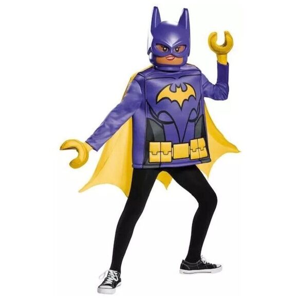 Lego Other - Batgirl Lego Halloween Costume, Purple, Child Medium (7-8) Girls Dress Up **NEW*